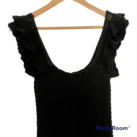 Only, Black Crochet Dress, New with Tags - Picture 8 of 14